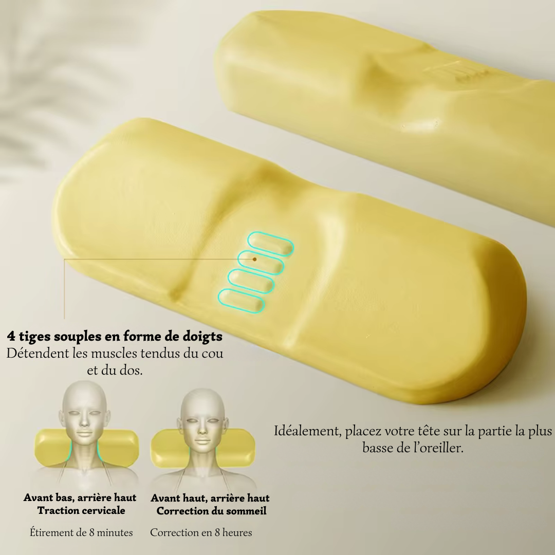 Oreiller Ergonomique Cervical à Mémoire de Forme