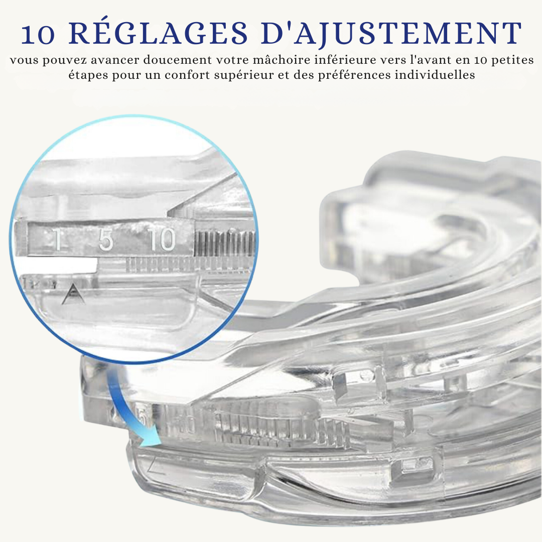 Orthèse d'avancée mandibulaire - Gouttière anti ronflement, CareSommeil™