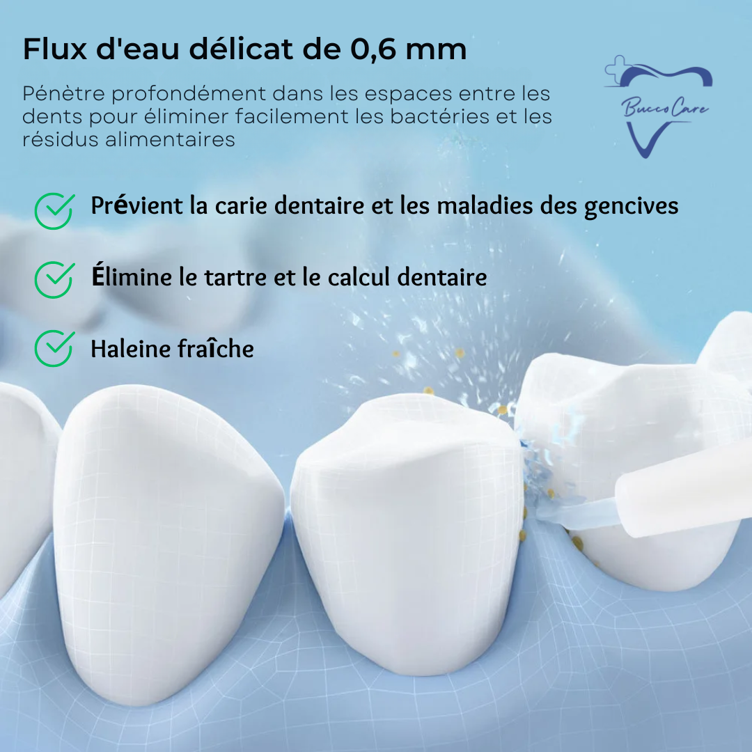 Hydropulseur Jet dentaire Blanc BuccoHydropulseur™