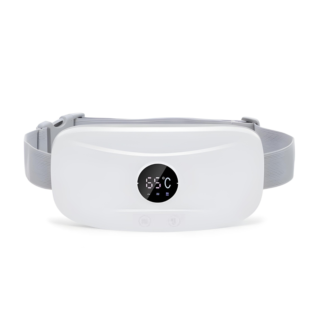 Ceinture Chauffante Vibrante et Rechargeable pour Ventre et Dos - CareMenstruelle