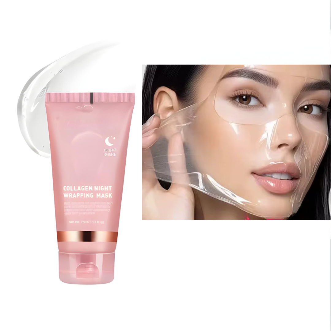 Masque de nuit au collagène pour le visage, hydratant, nourrissant et anti-relâchement