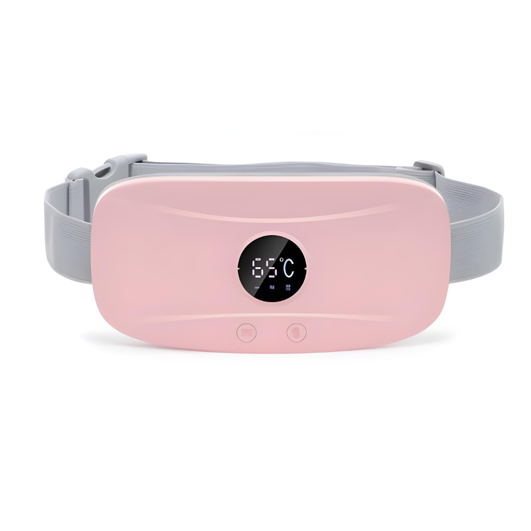 Ceinture Chauffante Vibrante et Rechargeable pour Ventre et Dos - CareMenstruelle