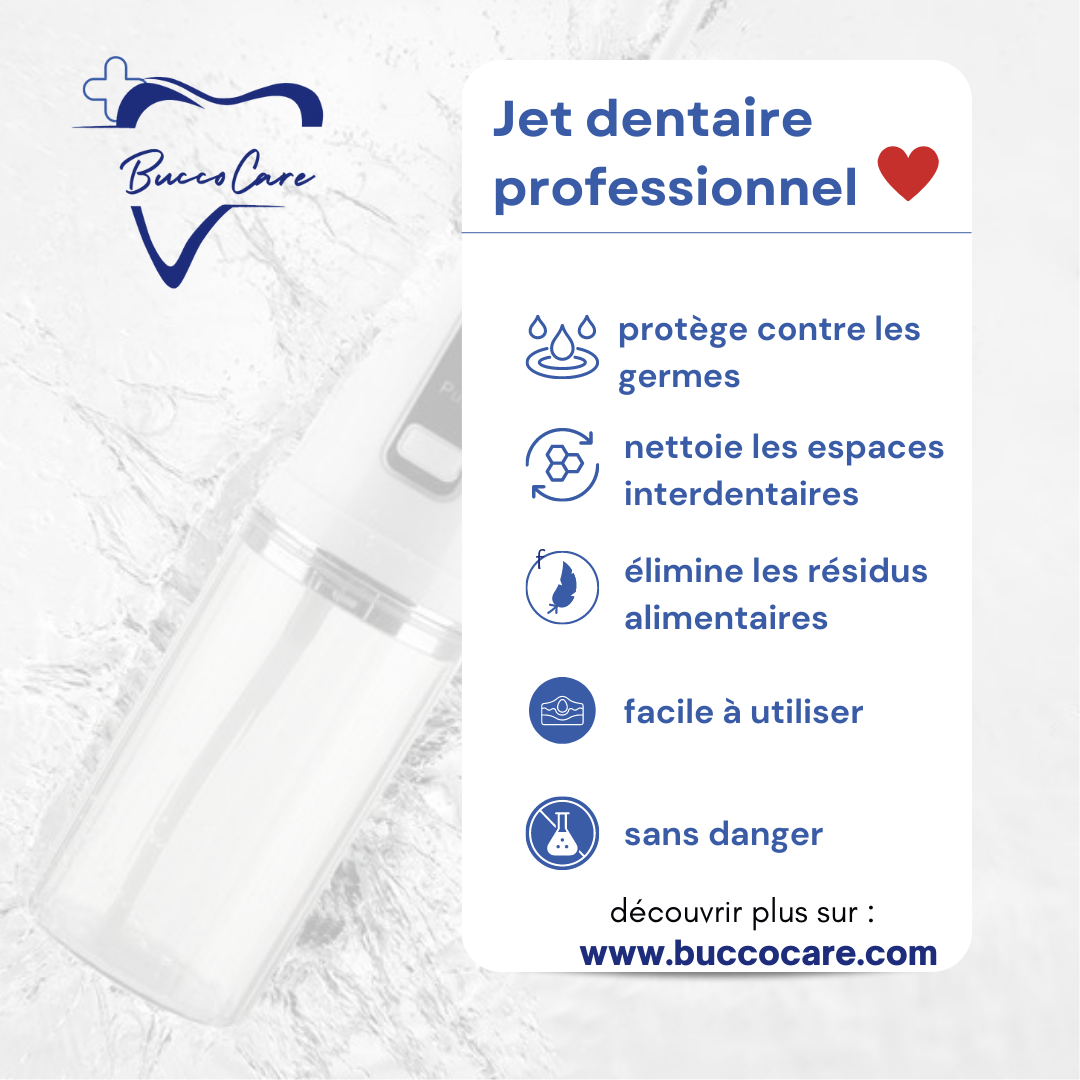 Hydropulseur Jet dentaire Blanc BuccoHydropulseur™
