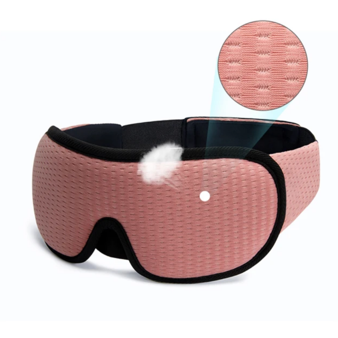 Masque de sommeil 3D en coton respirant CareSommeil ™