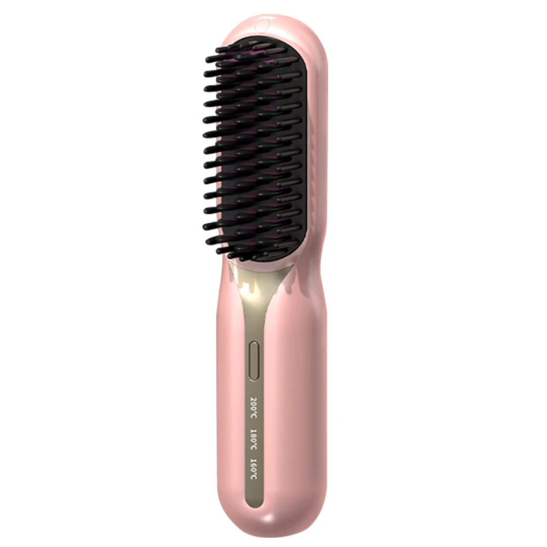 Brosse Lissante Rechargeable Sans Fil CareCheveux™