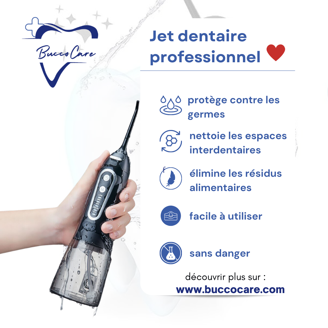 Jet Hydropulseur dentaire Professionnel BuccoJet™