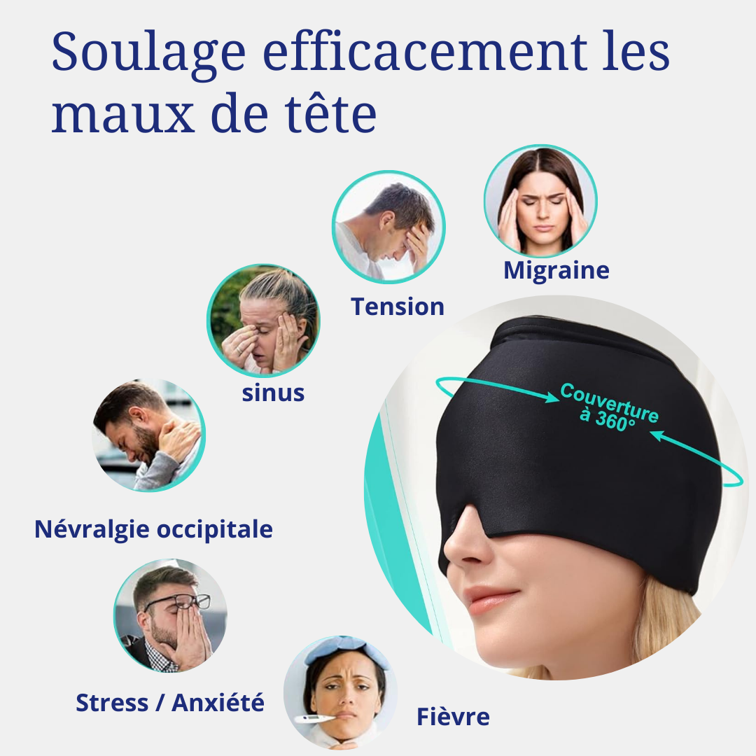 Bonnet Anti-Migraine & Anti-Maux de tête BoccuBonnet™