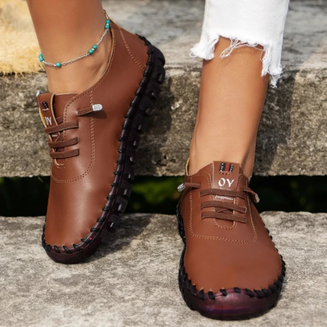 Chaussures orthopédiques pour femmes en Cuir CarePieds™