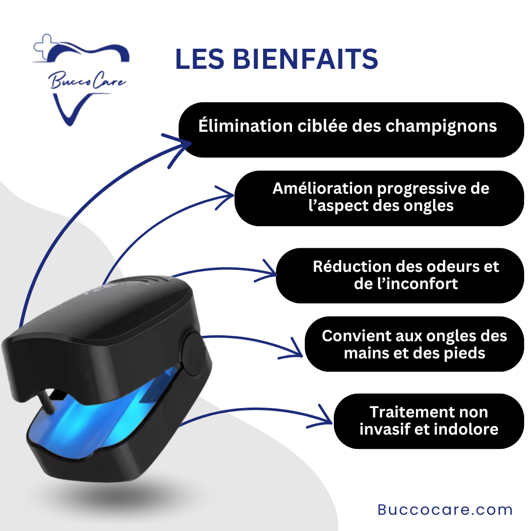 Laser Nettoyant pour Champignons des Ongles – Mains et Pieds