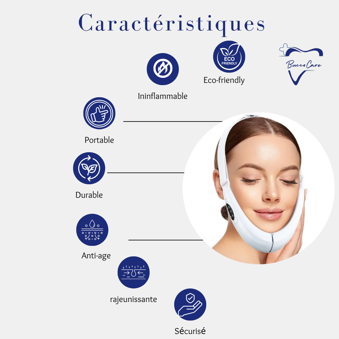 Appareil massage visage double menton Carelift™