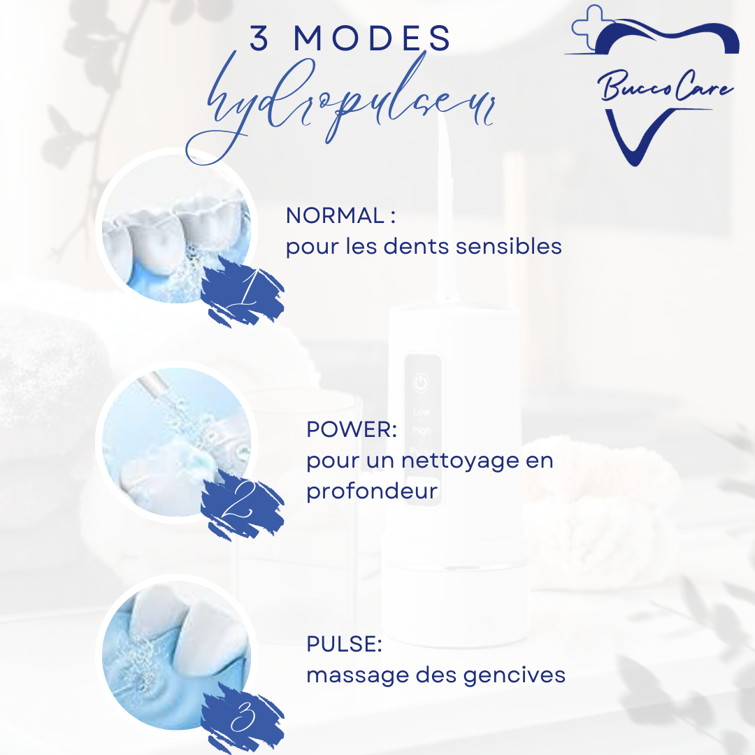 Hydropulseur Jet dentaire Blanc BuccoHydropulseur™