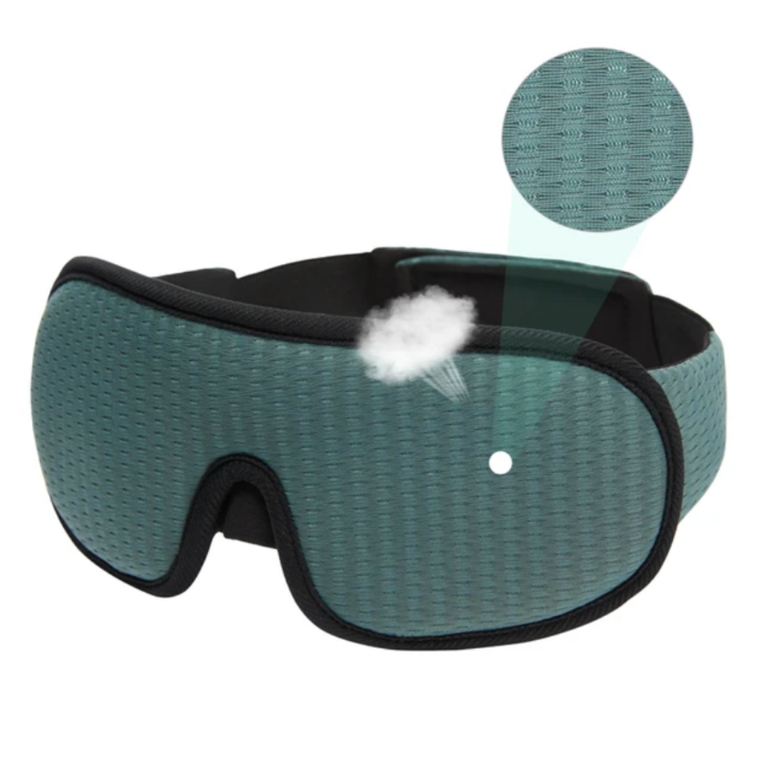 Masque de sommeil 3D en coton respirant CareSommeil ™
