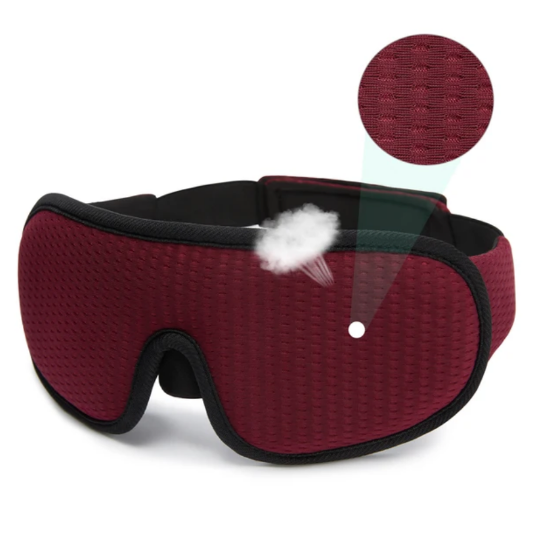Masque de sommeil 3D en coton respirant CareSommeil ™