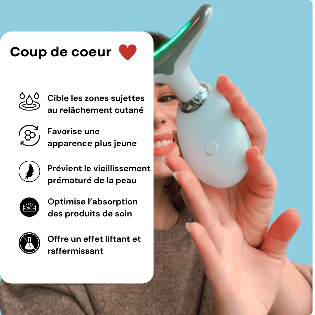 Appareil Facial Anti-Rides Liftant MasseurCare™