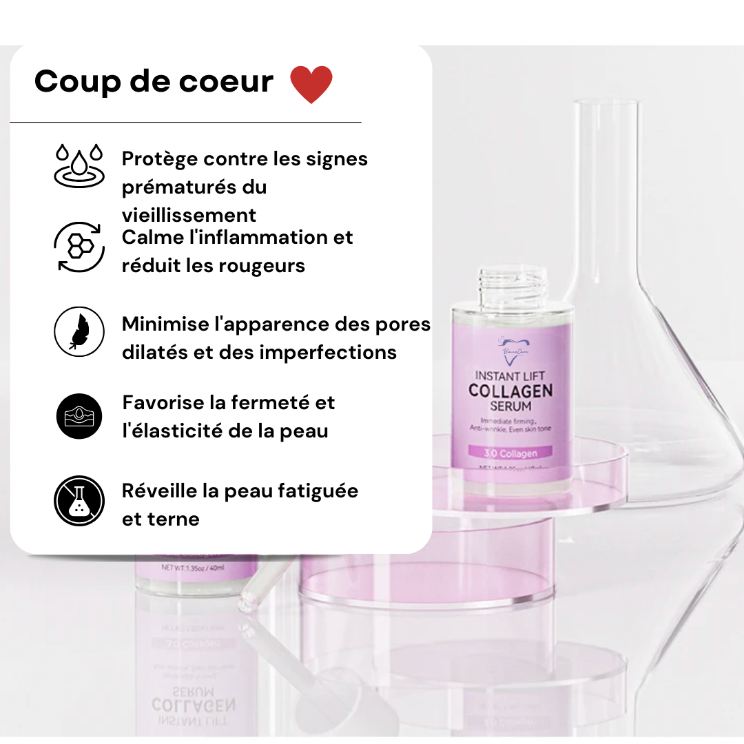 Sérum au Collagène rajeunissant anti-rides CareVisage™