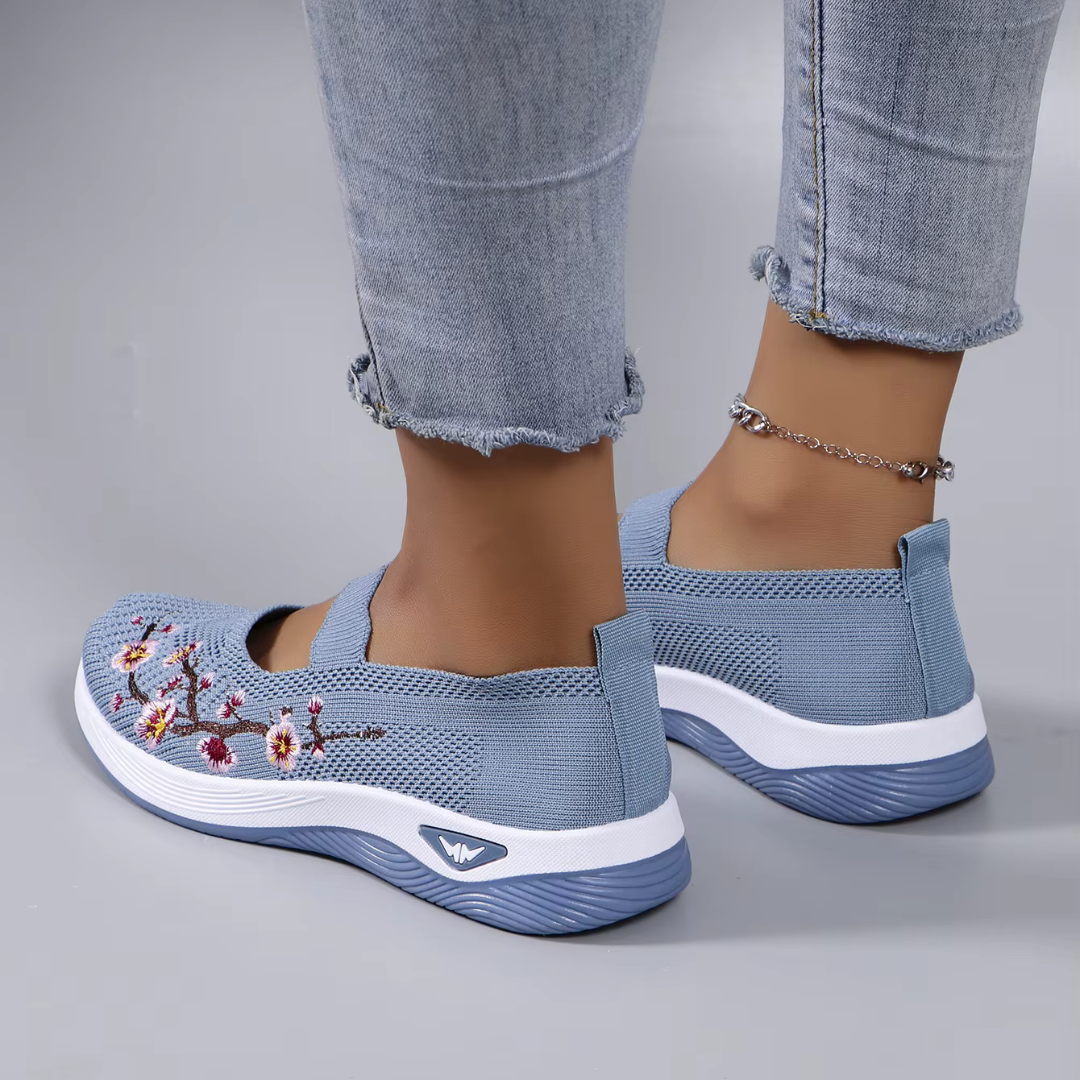 Chaussures Orthopédiques Femme Décontractées en Maille Respirante – Élégantes et Confortables