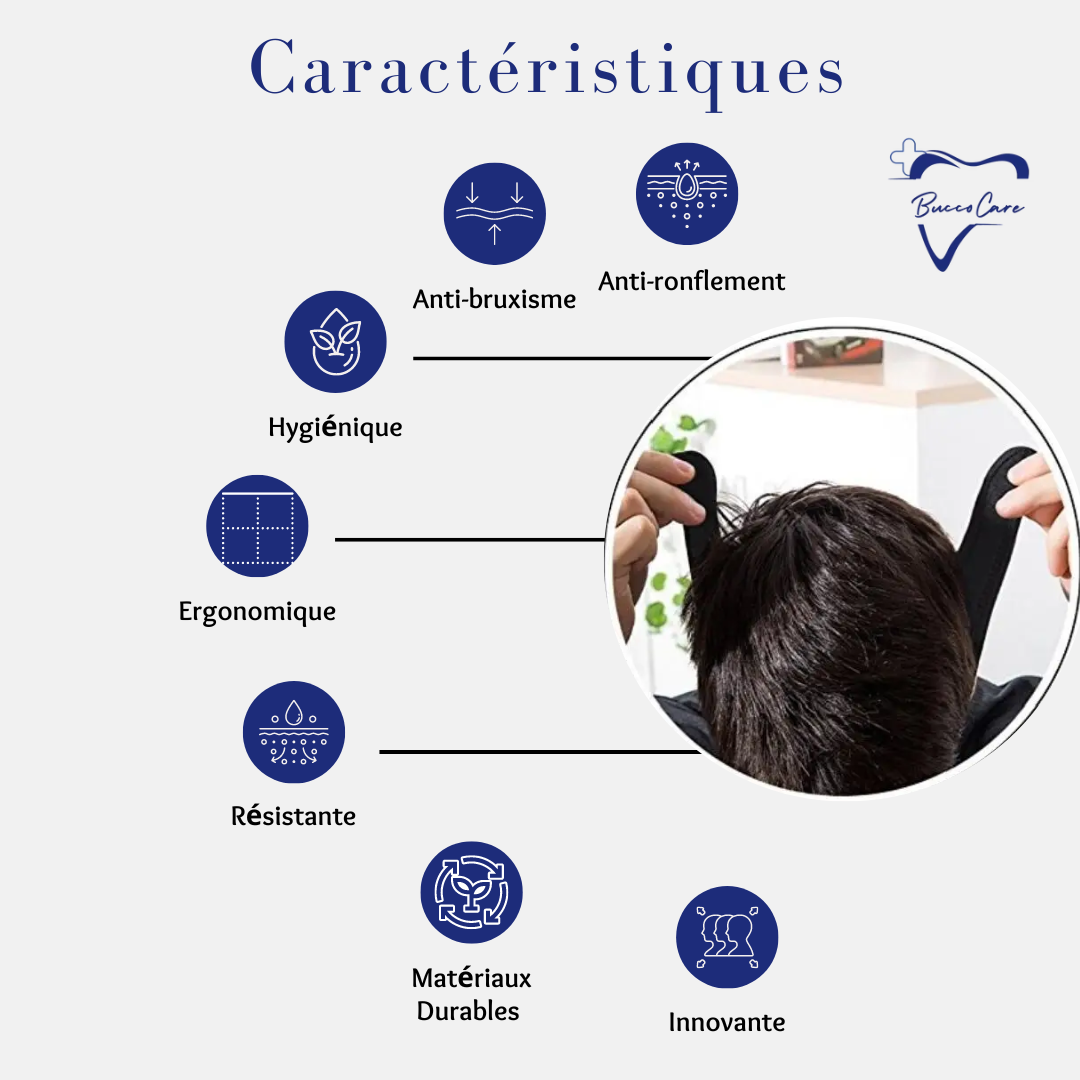 Orthèse Anti-Ronflement pour l'Apnée du Sommeil CareSommeil™