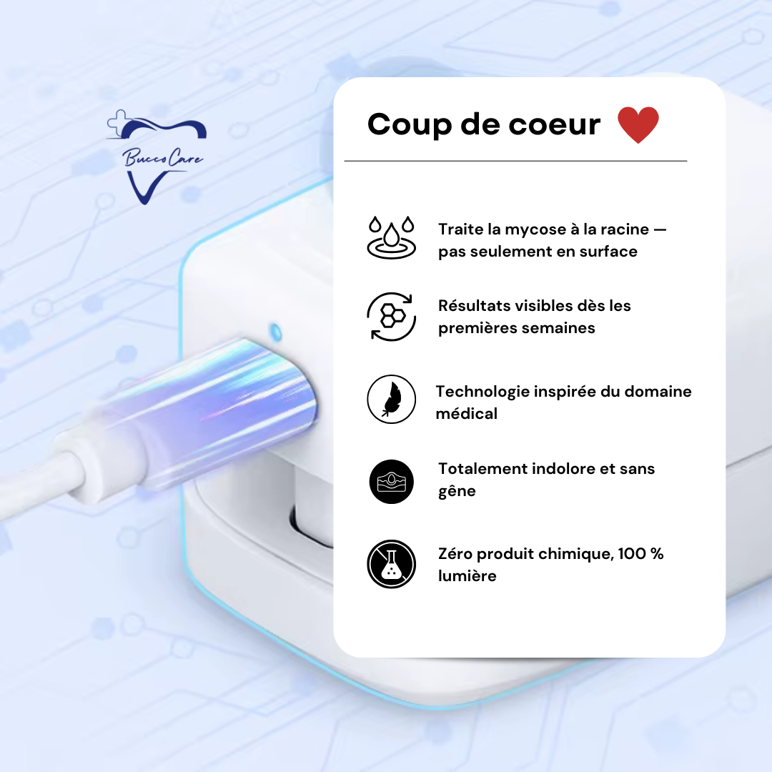 Laser Nettoyant pour Champignons des Ongles – Mains et Pieds