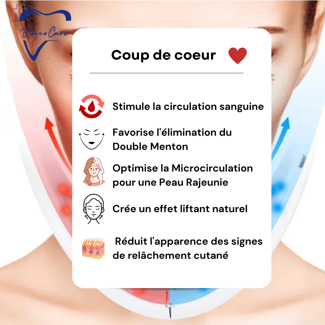 Appareil massage visage double menton Carelift™