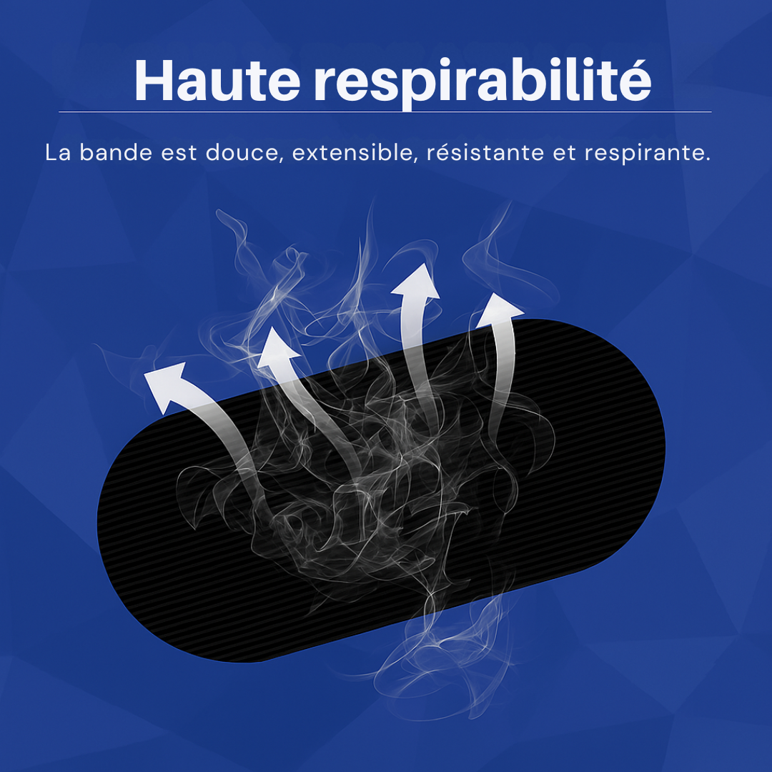 Bandes buccales sommeil – bouche fermée pour respiration nasale et confort nocturne