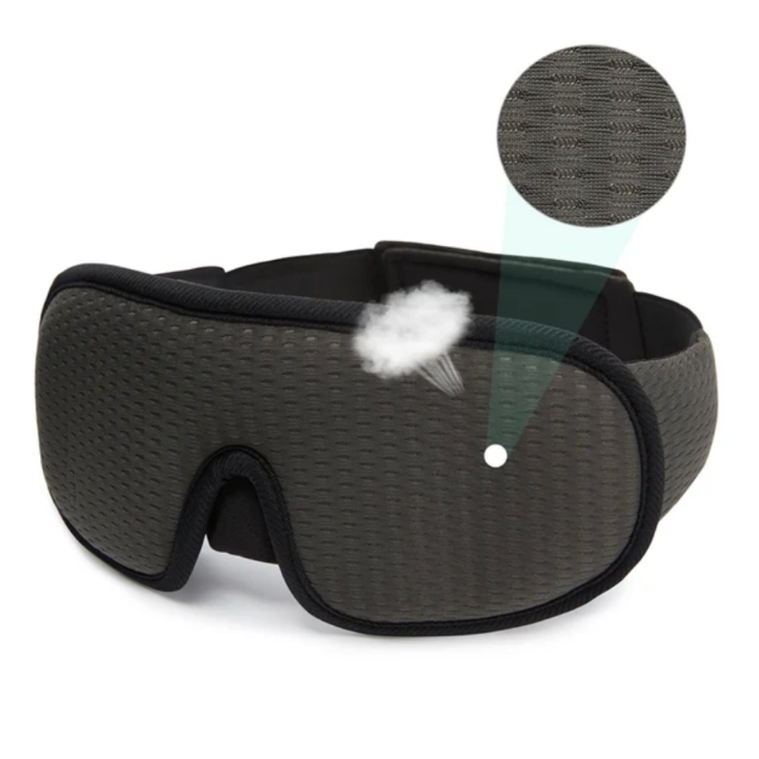 Masque de sommeil 3D en coton respirant CareSommeil ™