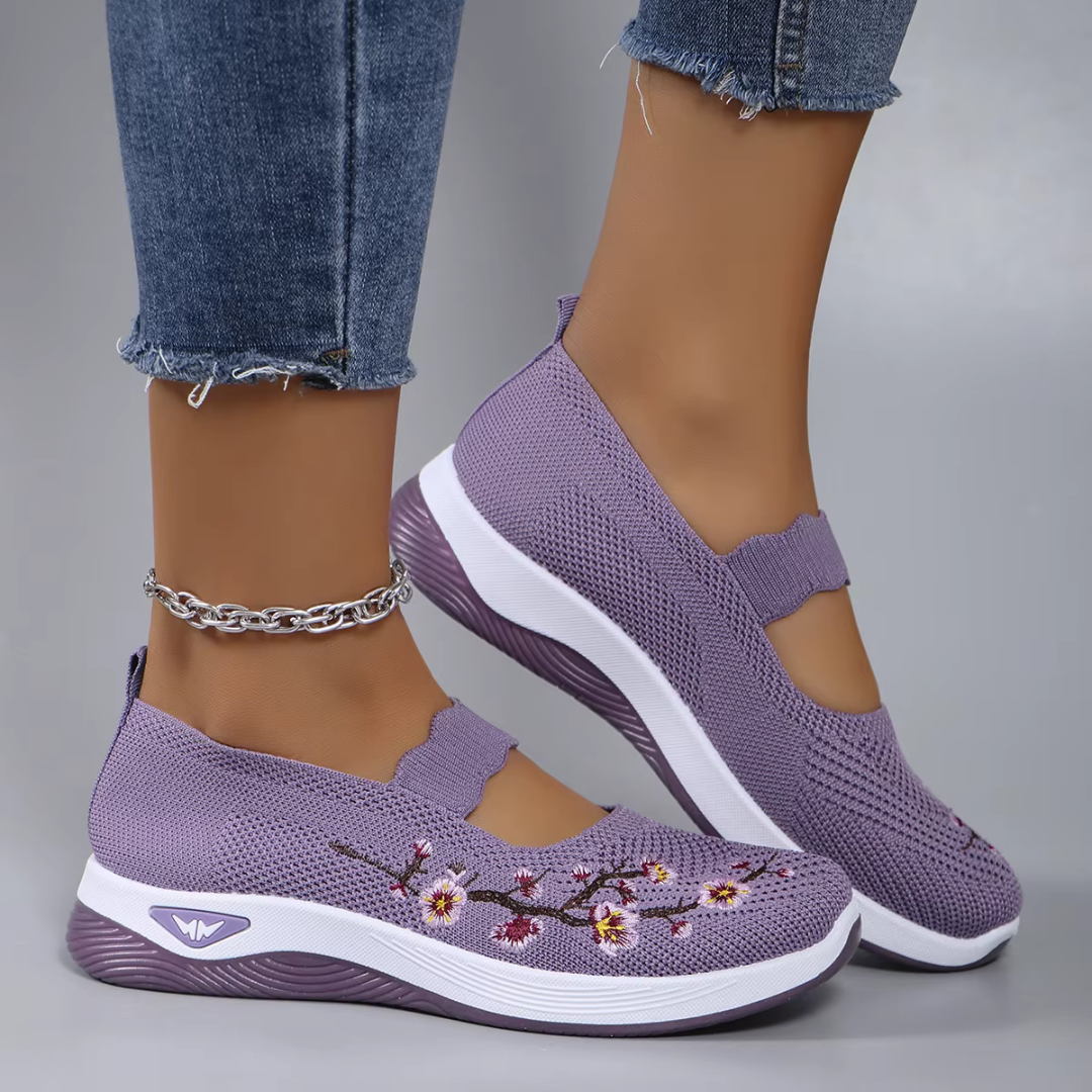 Chaussures Orthopédiques Femme Décontractées en Maille Respirante – Élégantes et Confortables
