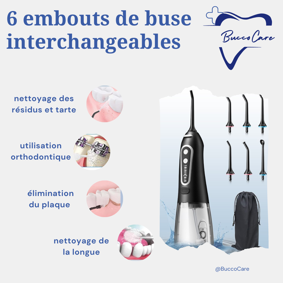 Jet Hydropulseur dentaire Professionnel BuccoJet™