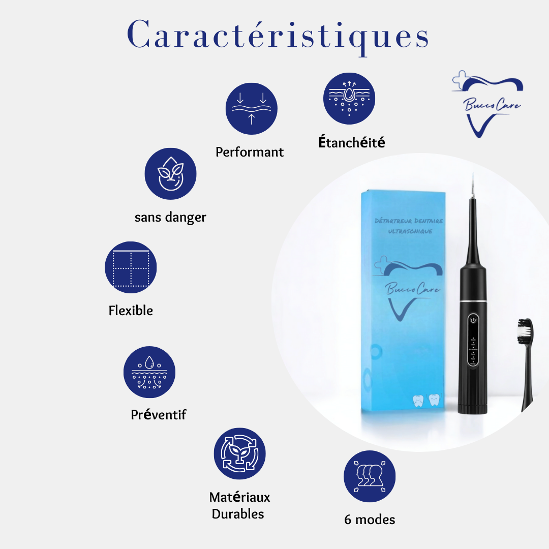 Détartreur Dentaire à Ultrasons BuccoDétartreur™ - Nettoyage Professionnel