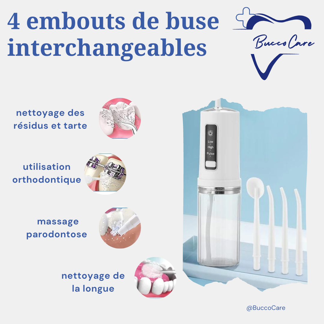 Hydropulseur Jet dentaire Blanc BuccoHydropulseur™