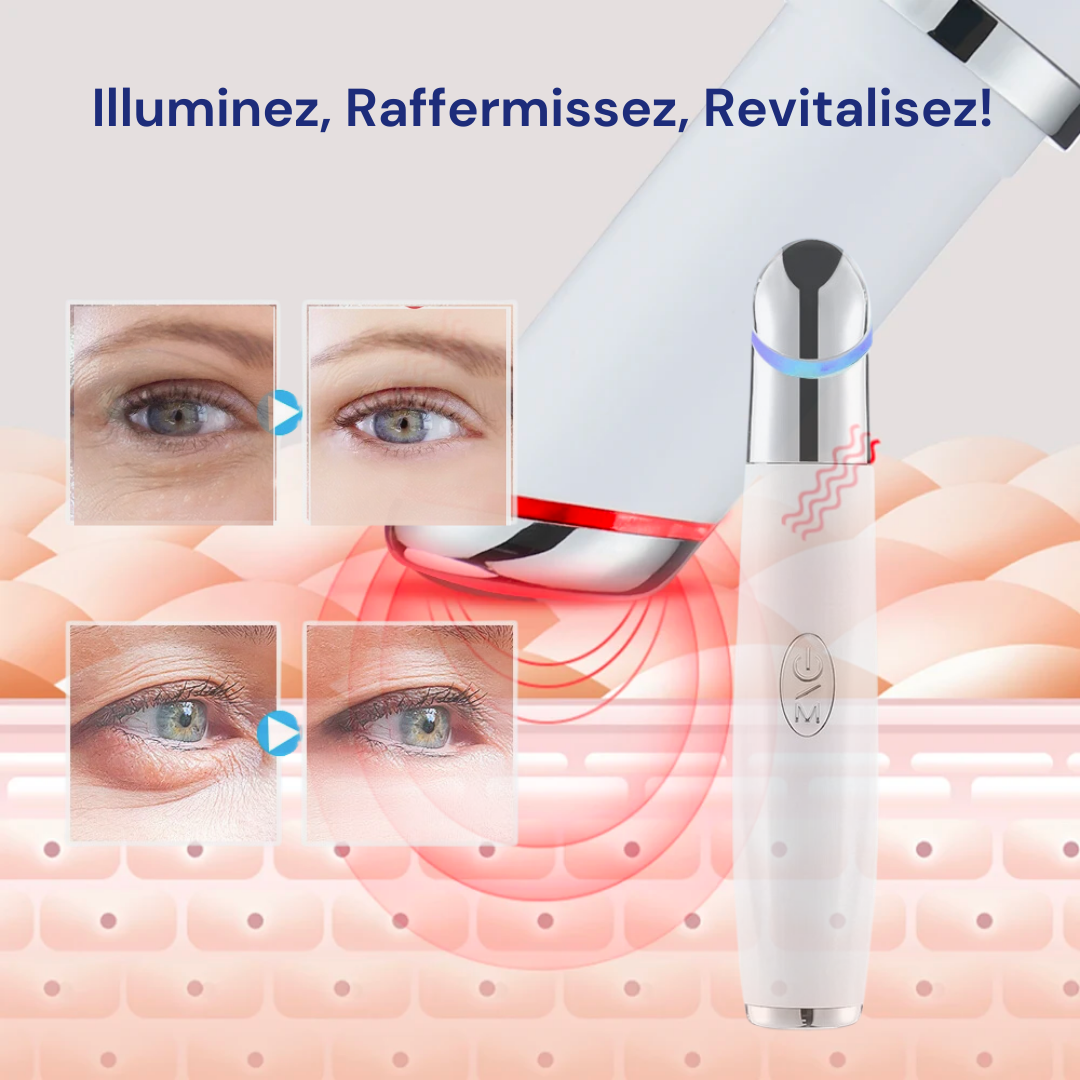 Masseur oculaire anti-rides et anti-lumière bleue Careyeux™