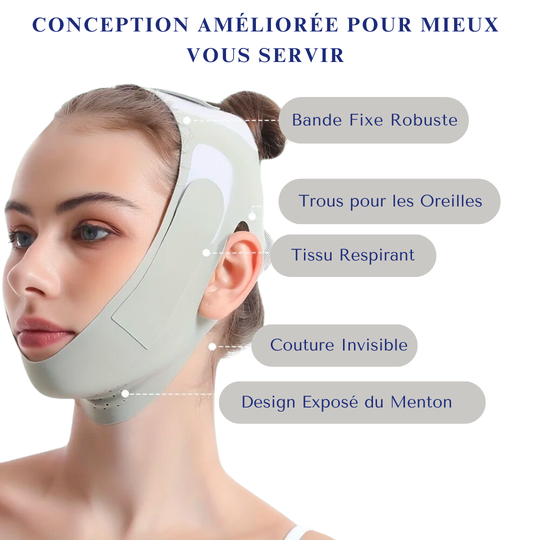 Masque Lifting Visage Remodelant et Réducteur de Double Menton Carelift ™