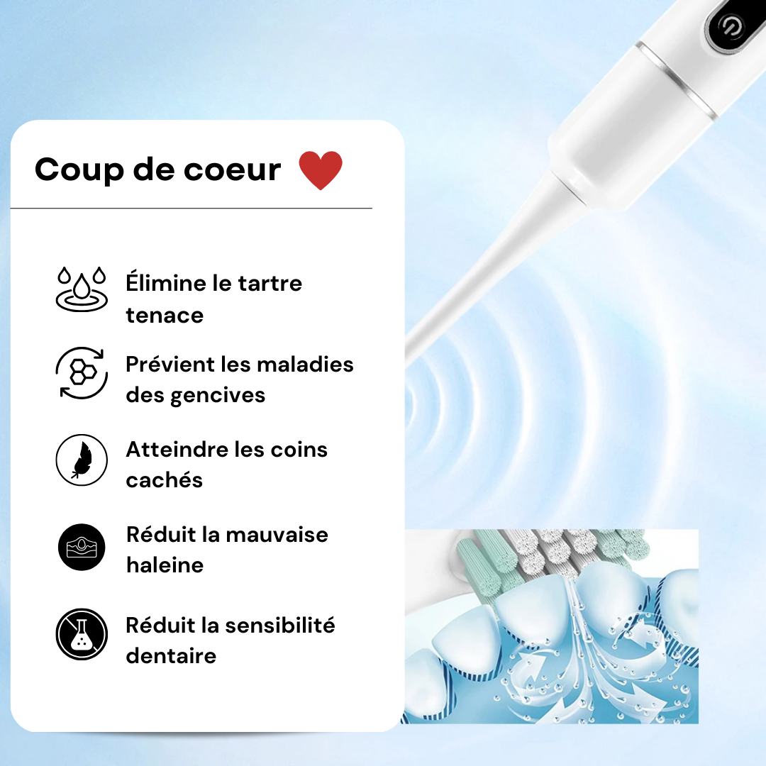 Détartreur Dentaire à Ultrasons BuccoDétartreur™ - Nettoyage Professionnel