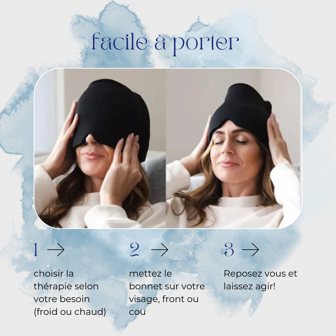 Bonnet Anti-Migraine & Anti-Maux de tête BoccuBonnet™