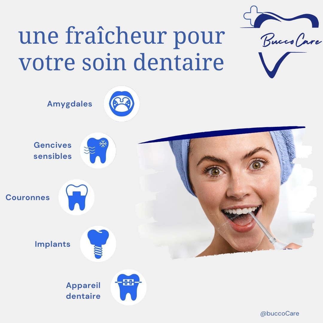 Hydropulseur Jet dentaire Blanc BuccoHydropulseur™