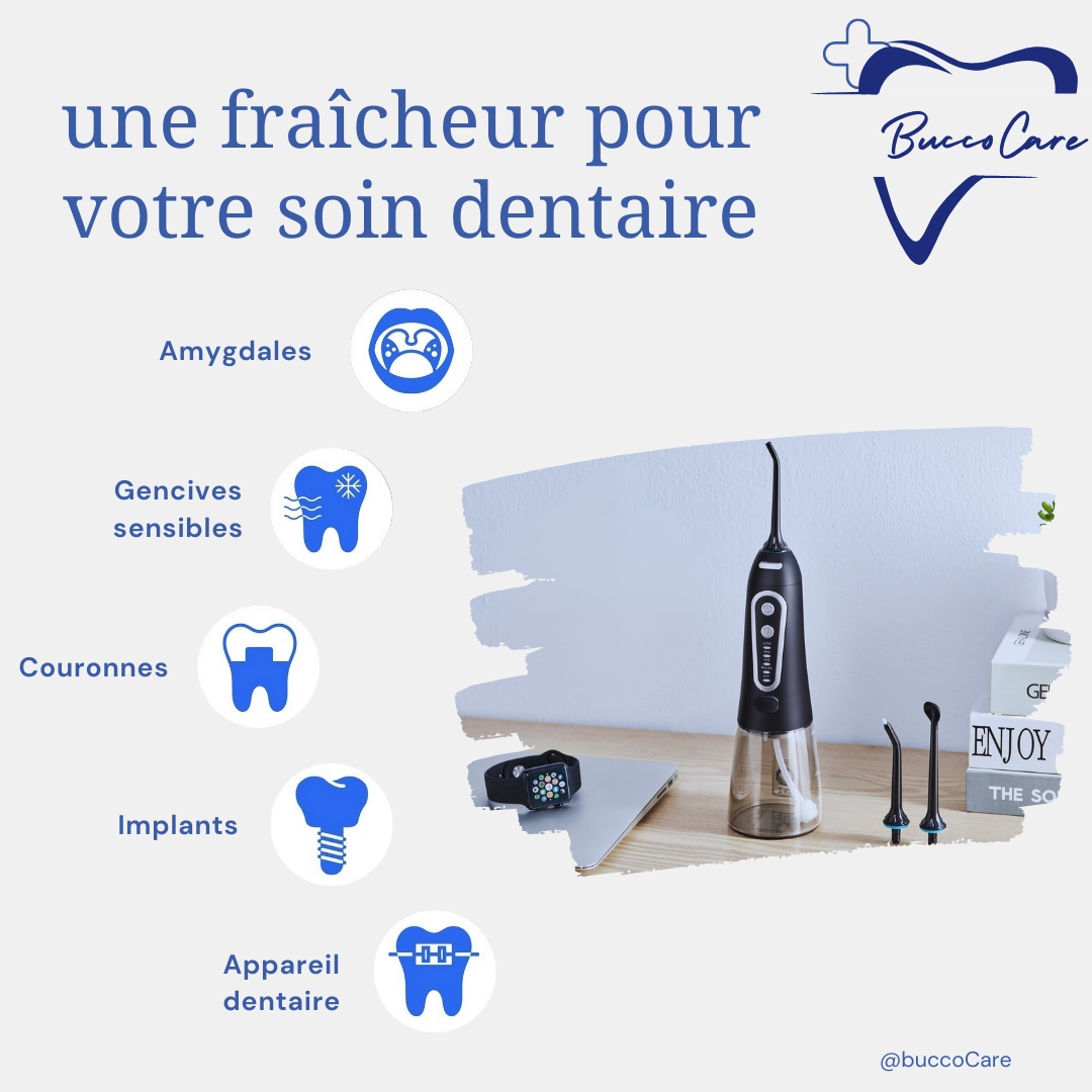 Jet Hydropulseur dentaire Professionnel BuccoJet™