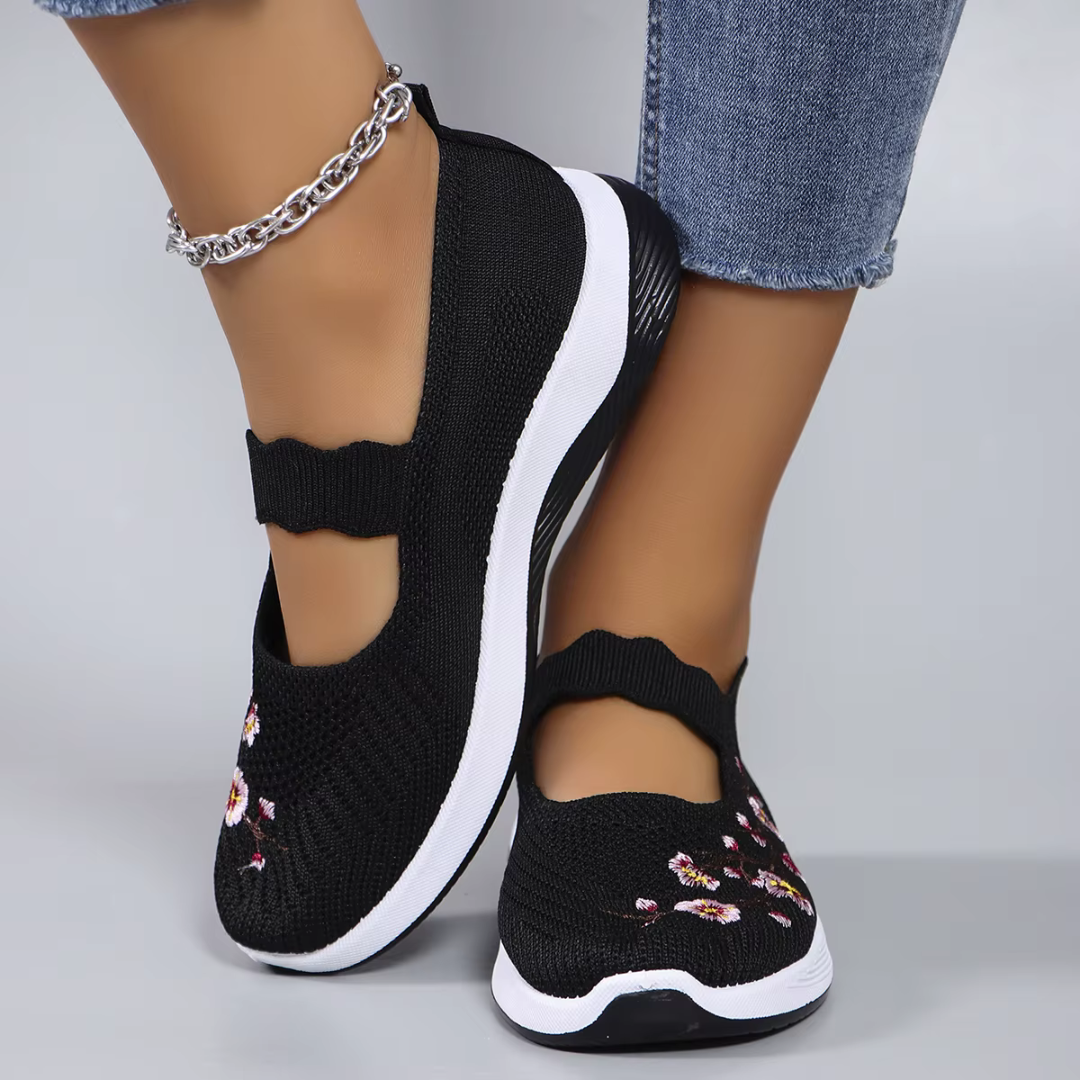 Chaussures Orthopédiques Femme Décontractées en Maille Respirante – Élégantes et Confortables