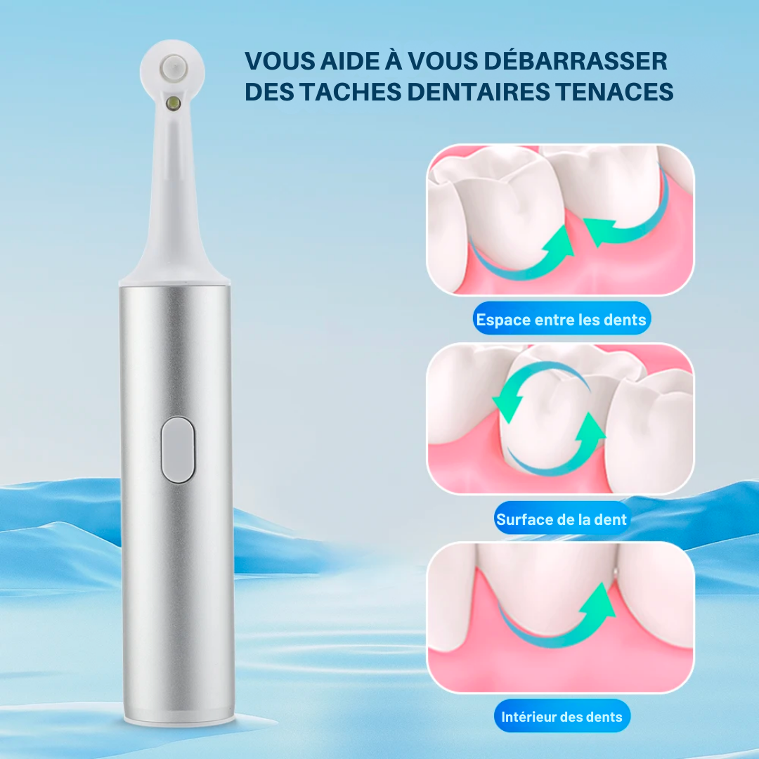 Polisseuse électrique Buccale pour Blanchiment dentaire et élimination du tartre CarePolissage™