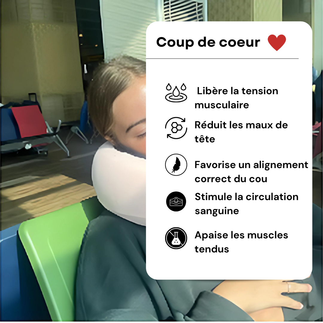 Coussin de Voyage à mémoire de forme CareCou™