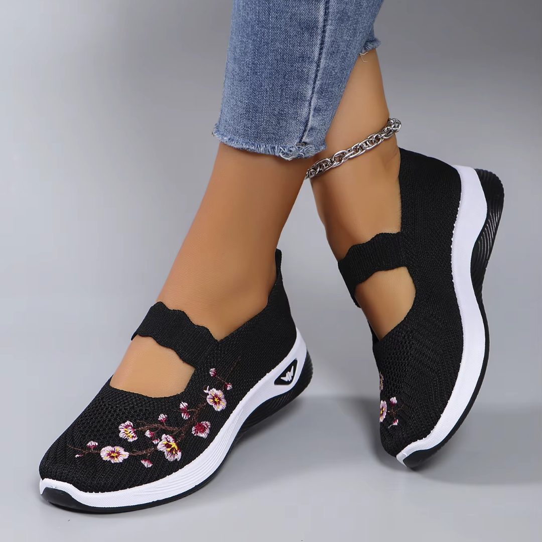 Chaussures Orthopédiques Femme Décontractées en Maille Respirante – Élégantes et Confortables