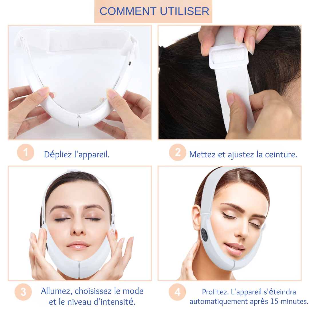 Appareil massage visage double menton Carelift™