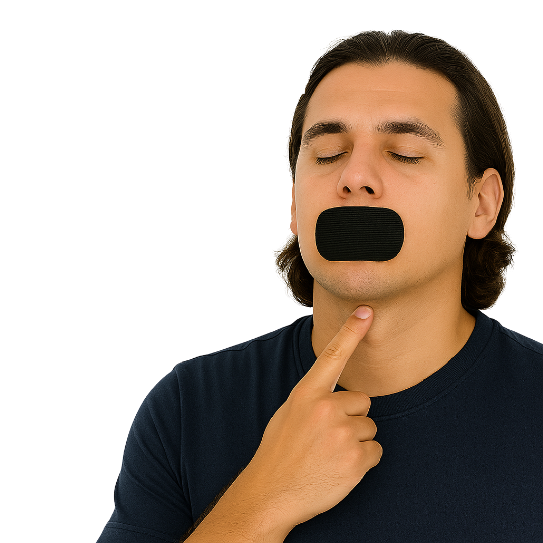 Bandes buccales sommeil – bouche fermée pour respiration nasale et confort nocturne