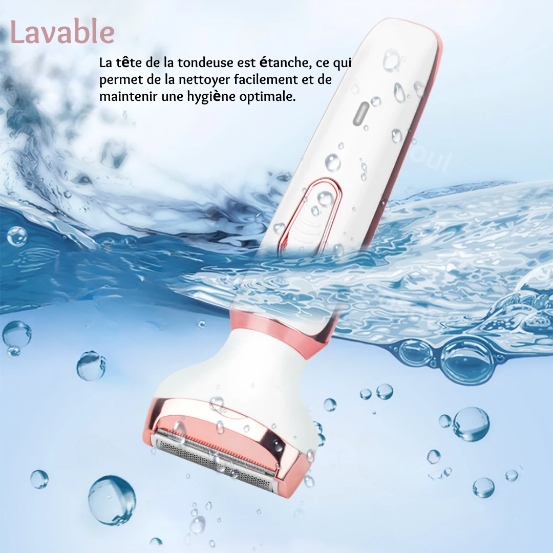 Épilateur électrique indolore, rechargeable et sans fil pour femmes tout en 1 CareCorps™