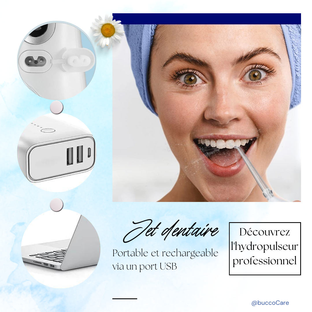 Jet Hydropulseur dentaire Professionnel BuccoJet™