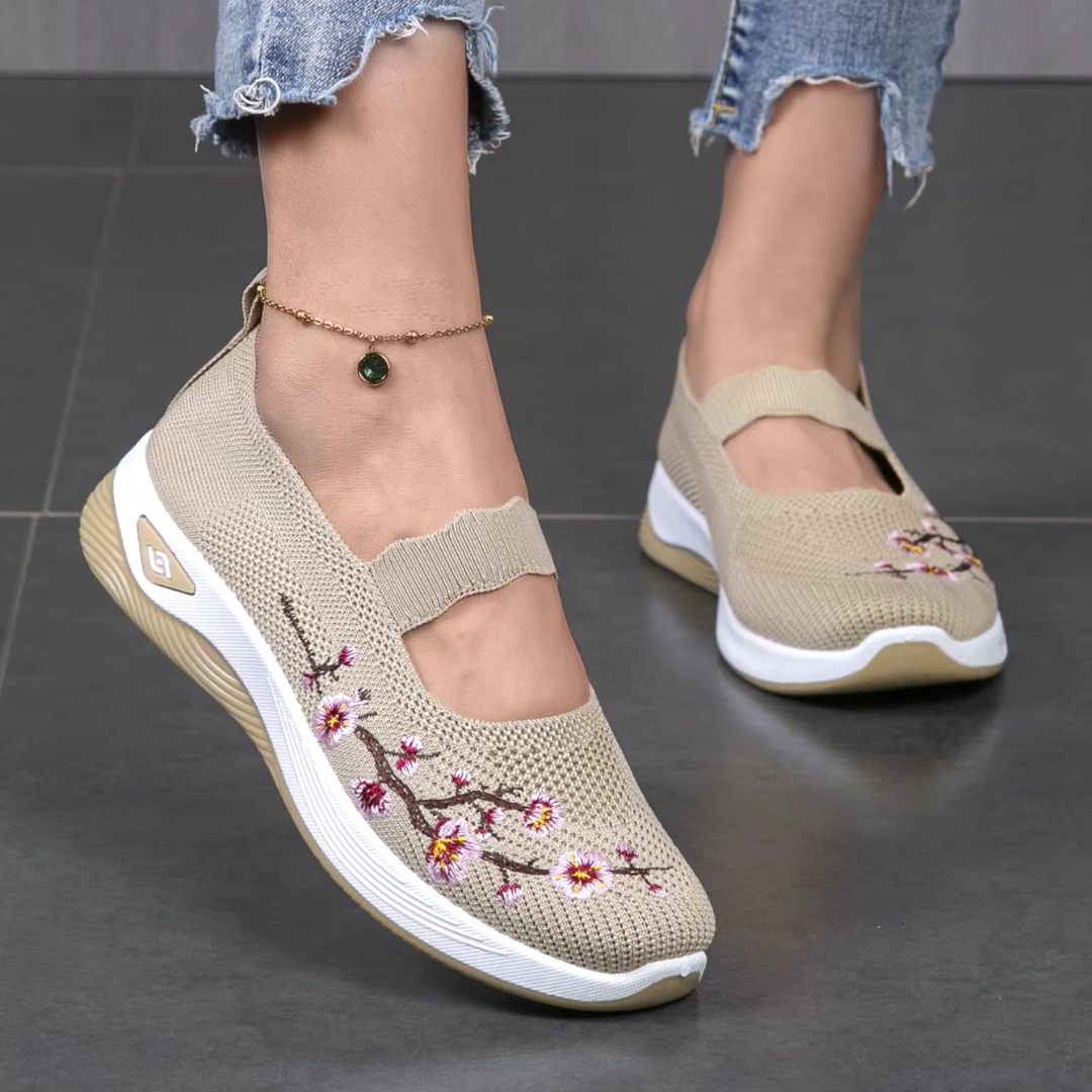 Chaussures Orthopédiques Femme Décontractées en Maille Respirante – Élégantes et Confortables