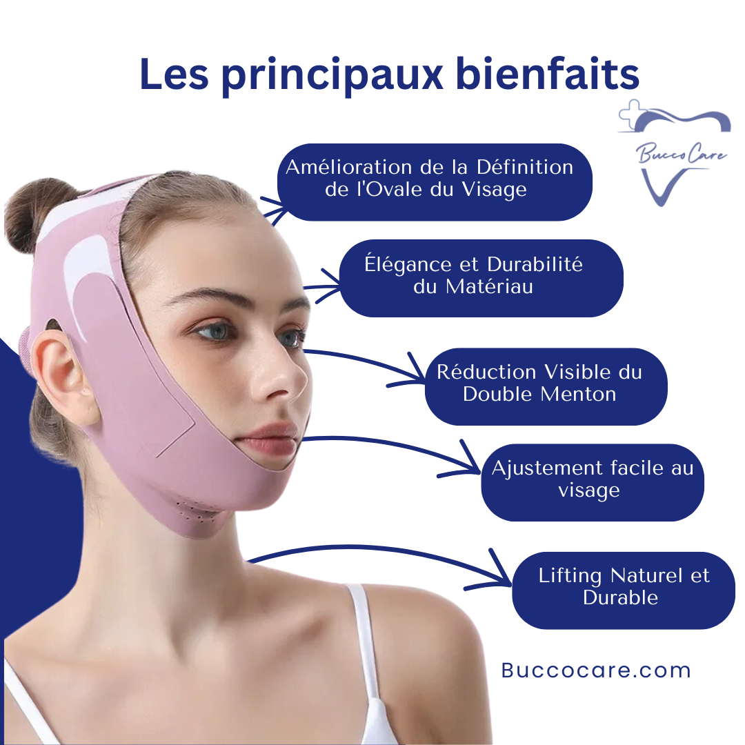 Masque Lifting Visage Remodelant et Réducteur de Double Menton Carelift ™