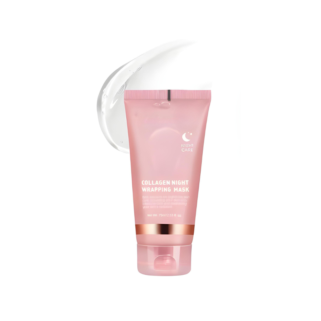 Masque de nuit au collagène pour le visage, hydratant, nourrissant et anti-relâchement
